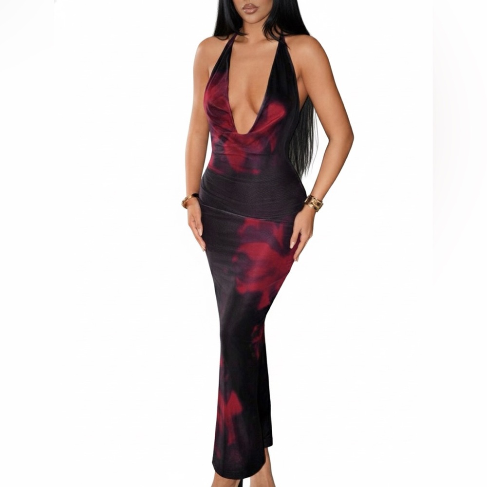 Halter Maxi Dress | Open Back 💋